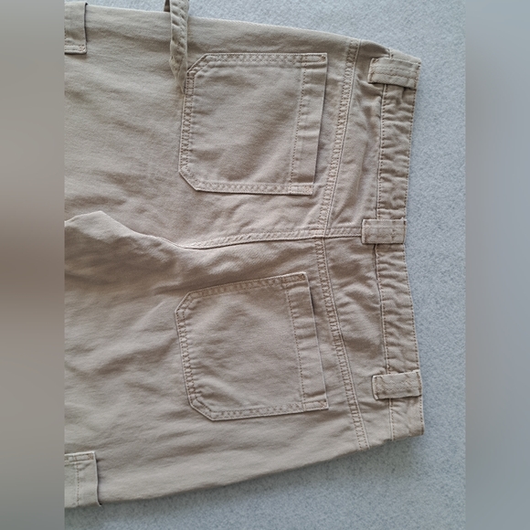 Garage 100% Cotton Denim Dani Carpenter Pant - Tan - Picture 5 of 14